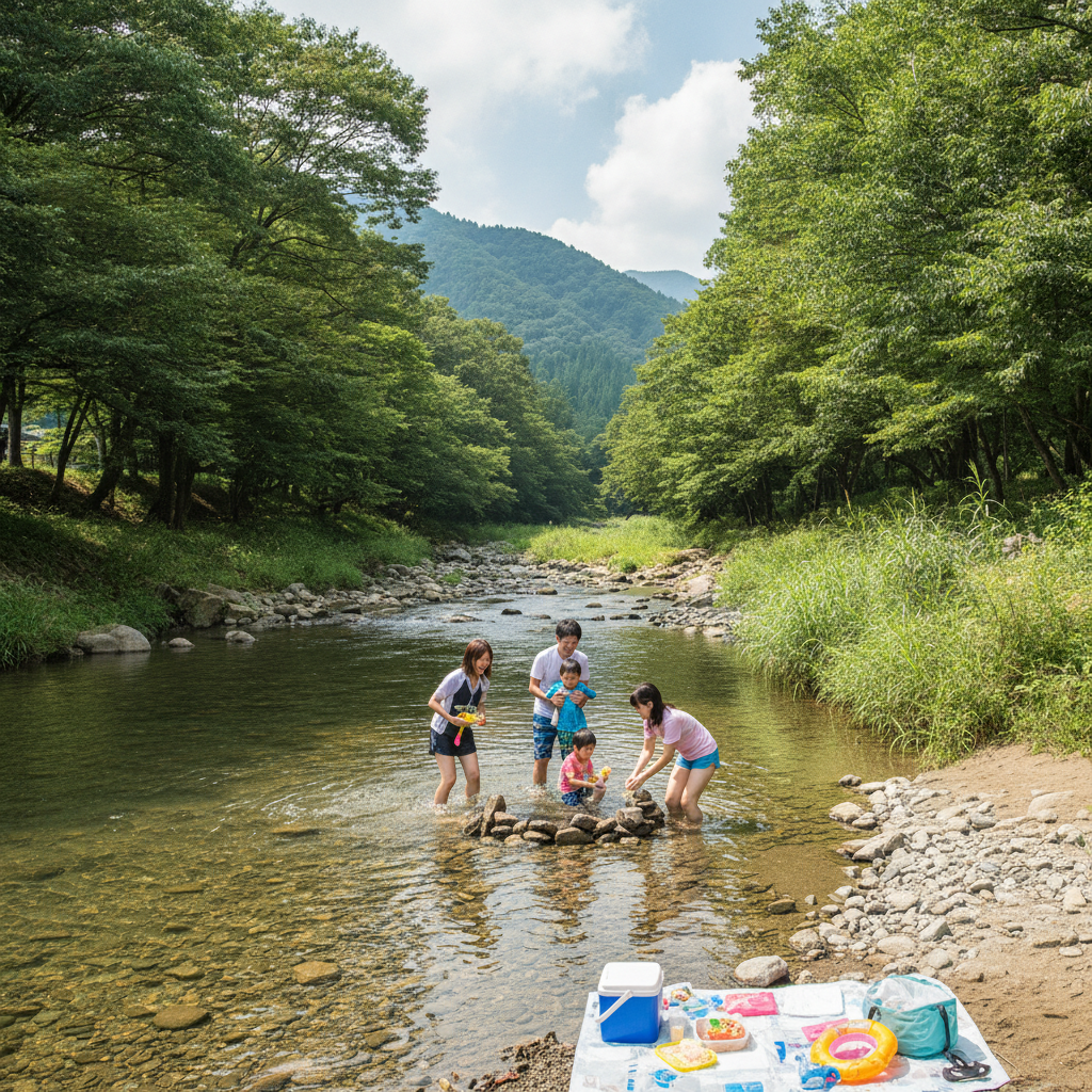 兵庫で子連れ川遊び!贅沢体験を叶えるアウトドアスポット厳選ガイド