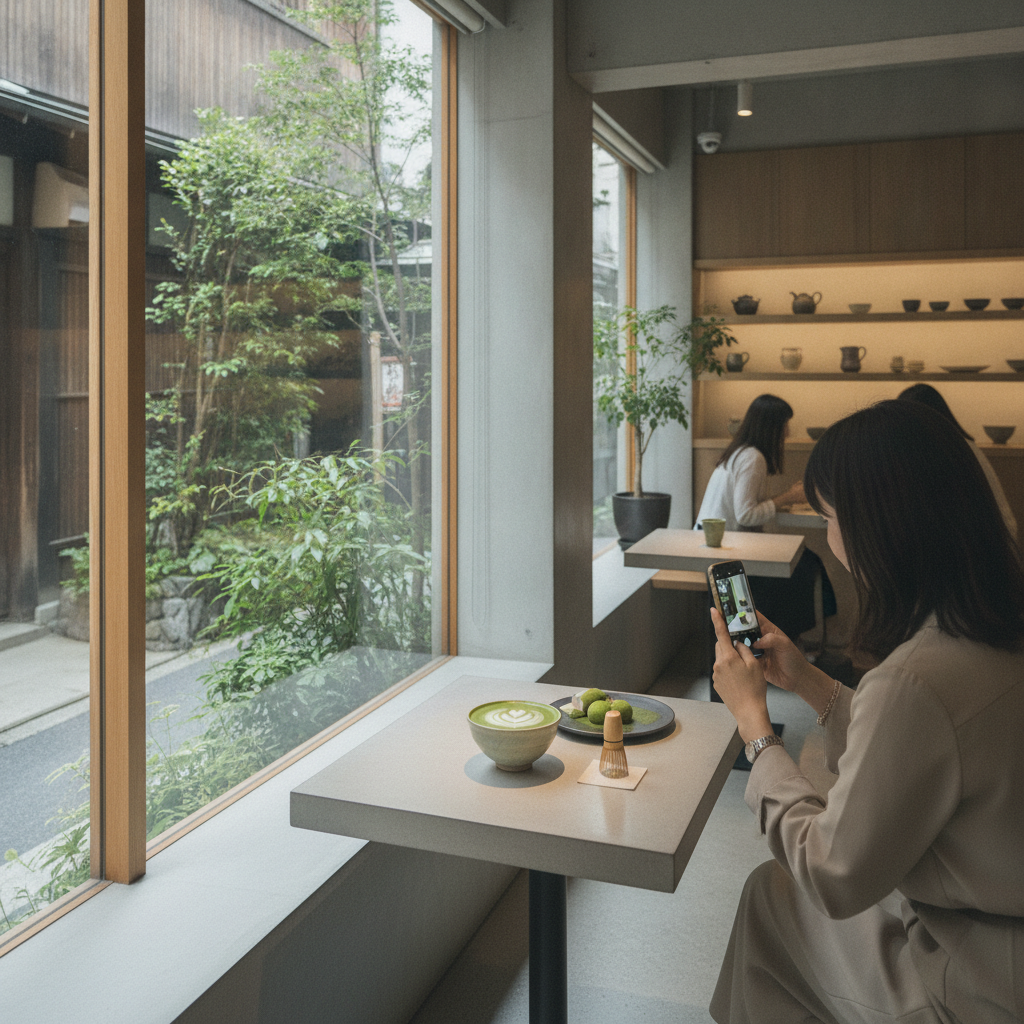抹茶カフェ 東京 インスタ映え 隠れ家
