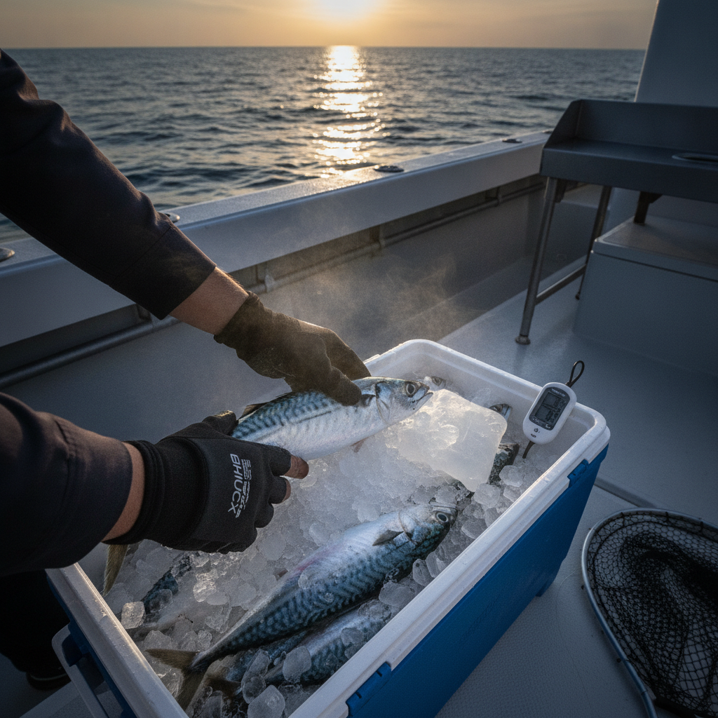 釣った魚を「鮮度革命」で持ち帰る!氷締め手順完全ガイド