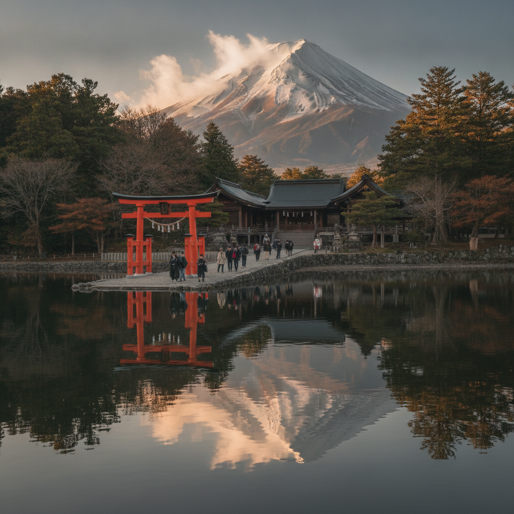河口湖の御朱印神社徹底解説：富士山信仰と歴史を巡る旅