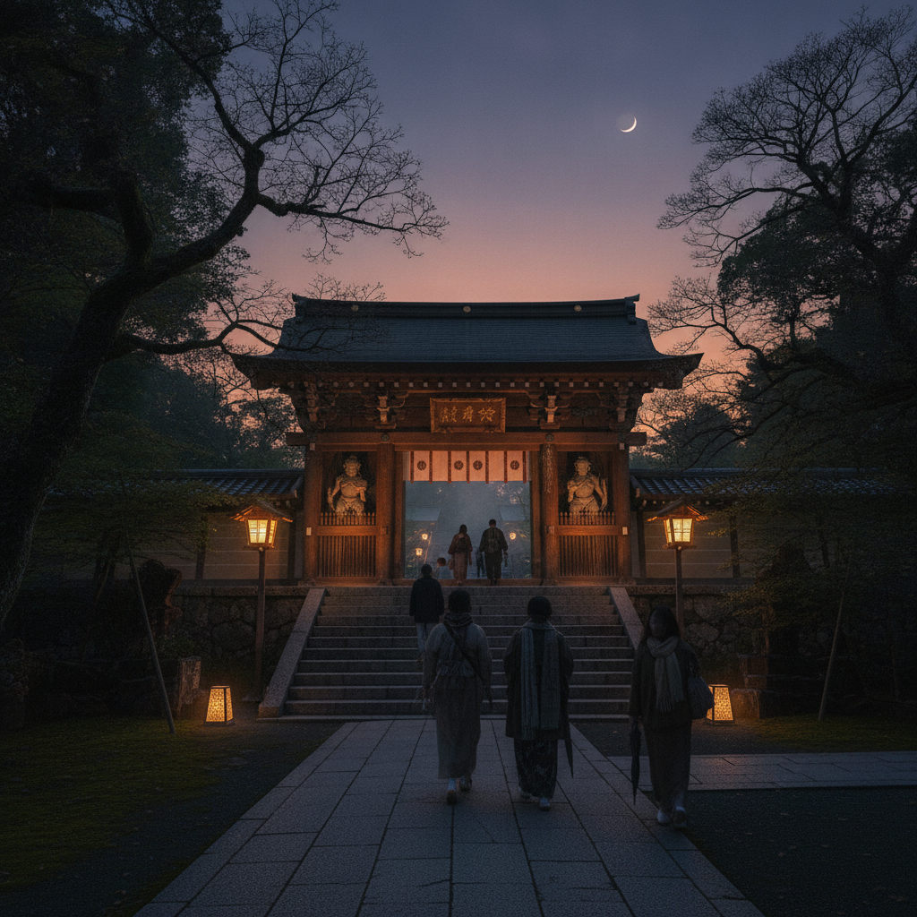 夜間参拝 寺社 マナー 服装 注意点|神秘的な夜詣を深める完全ガイド
