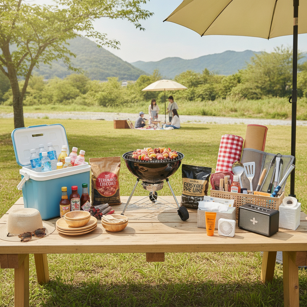 BBQ 持ち物 リスト
