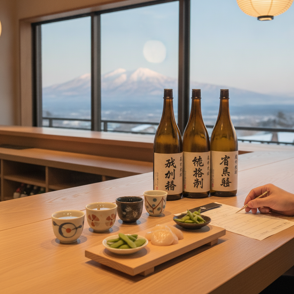 日本酒 利き酒体験 北海道