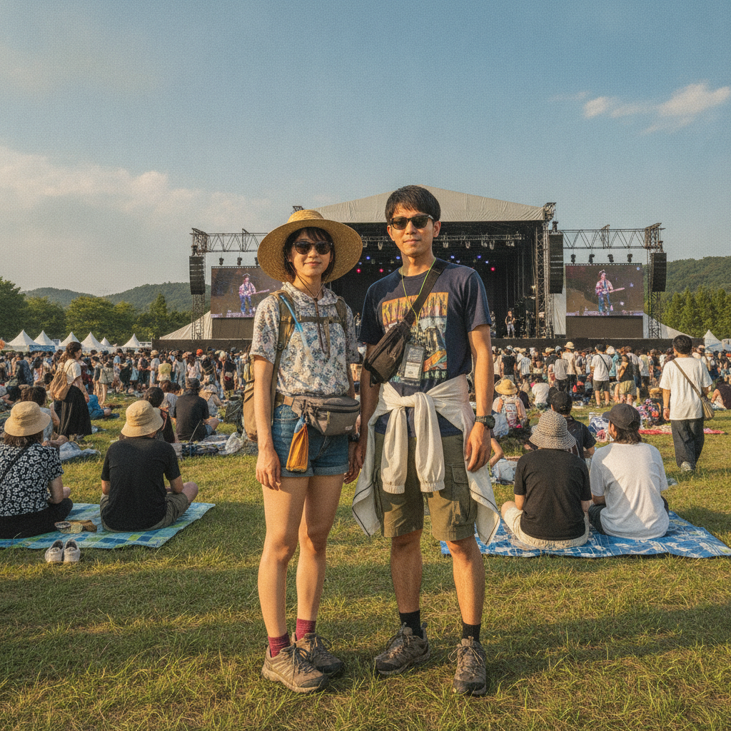邦楽 夏フェス 持ち物 服装 初心者