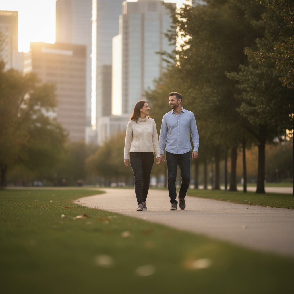 Walking after meals