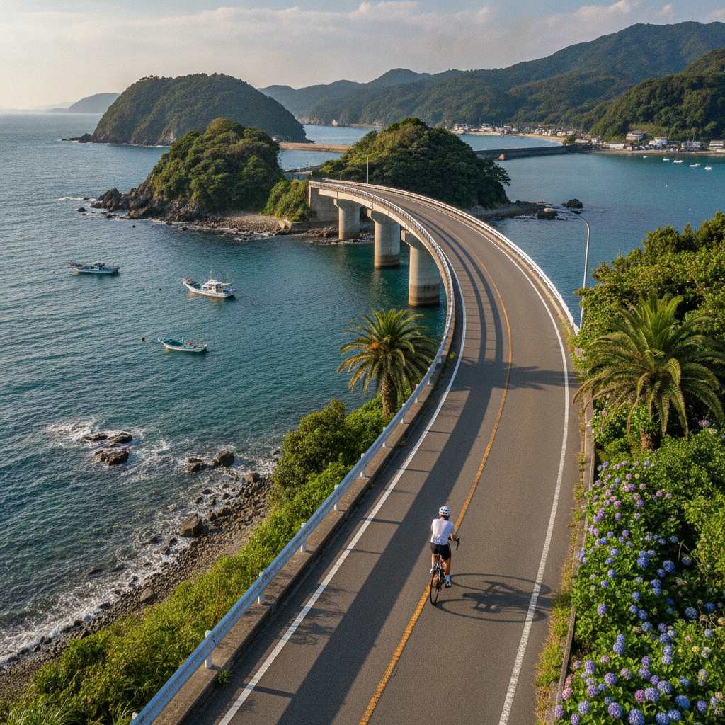 飛島海道 サイクリング コース 見どころ