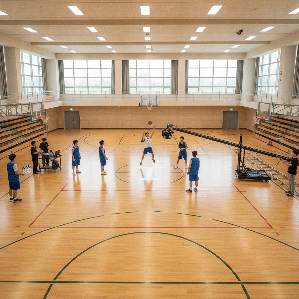 走れ T校バスケット部 ロケ地 体育館