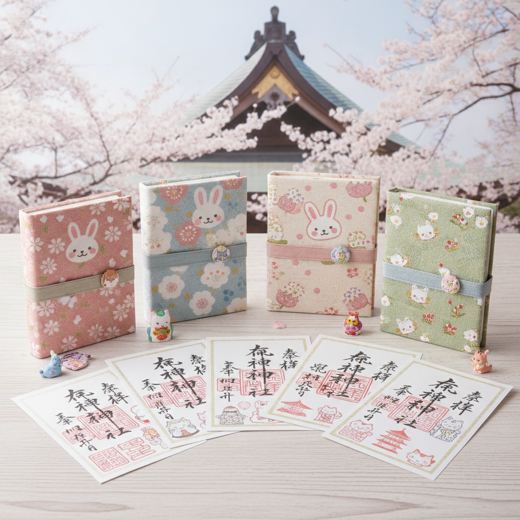 京都　御朱印　かわいい