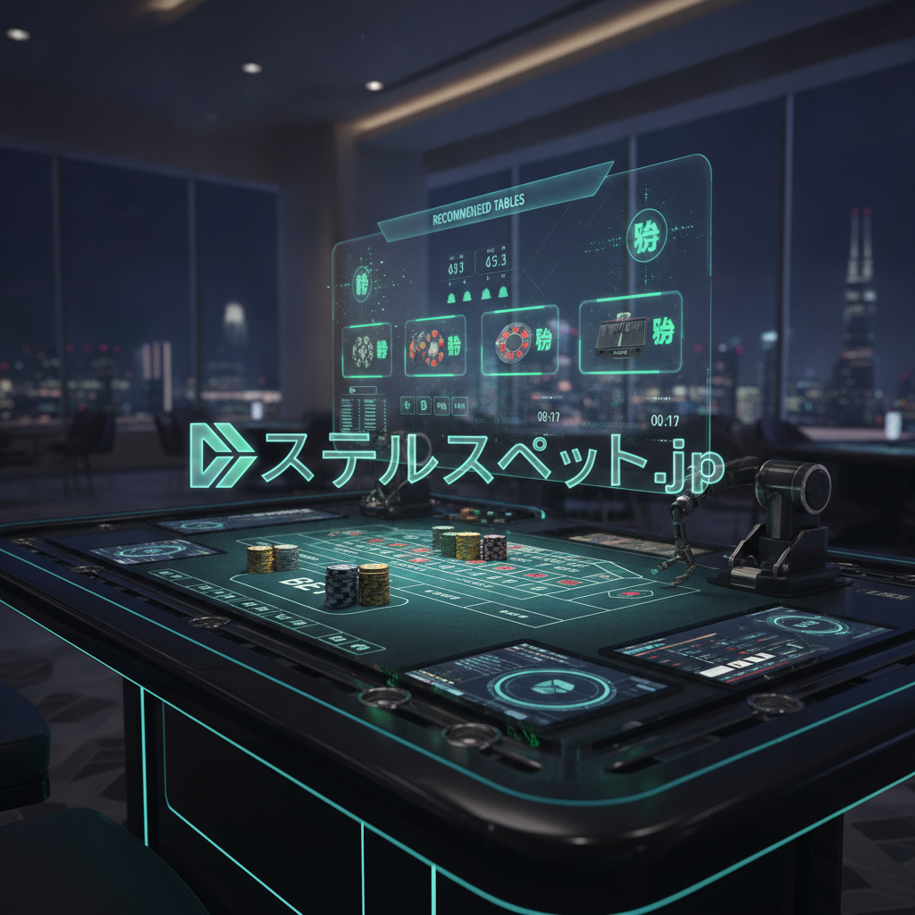 ステルスベット.jp ライブ カジノ おすすめ テーブル 勝てる