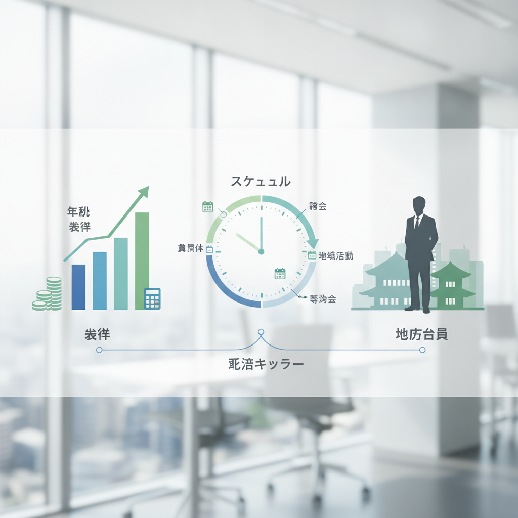 地方議員 年収 歳費 スケジュール