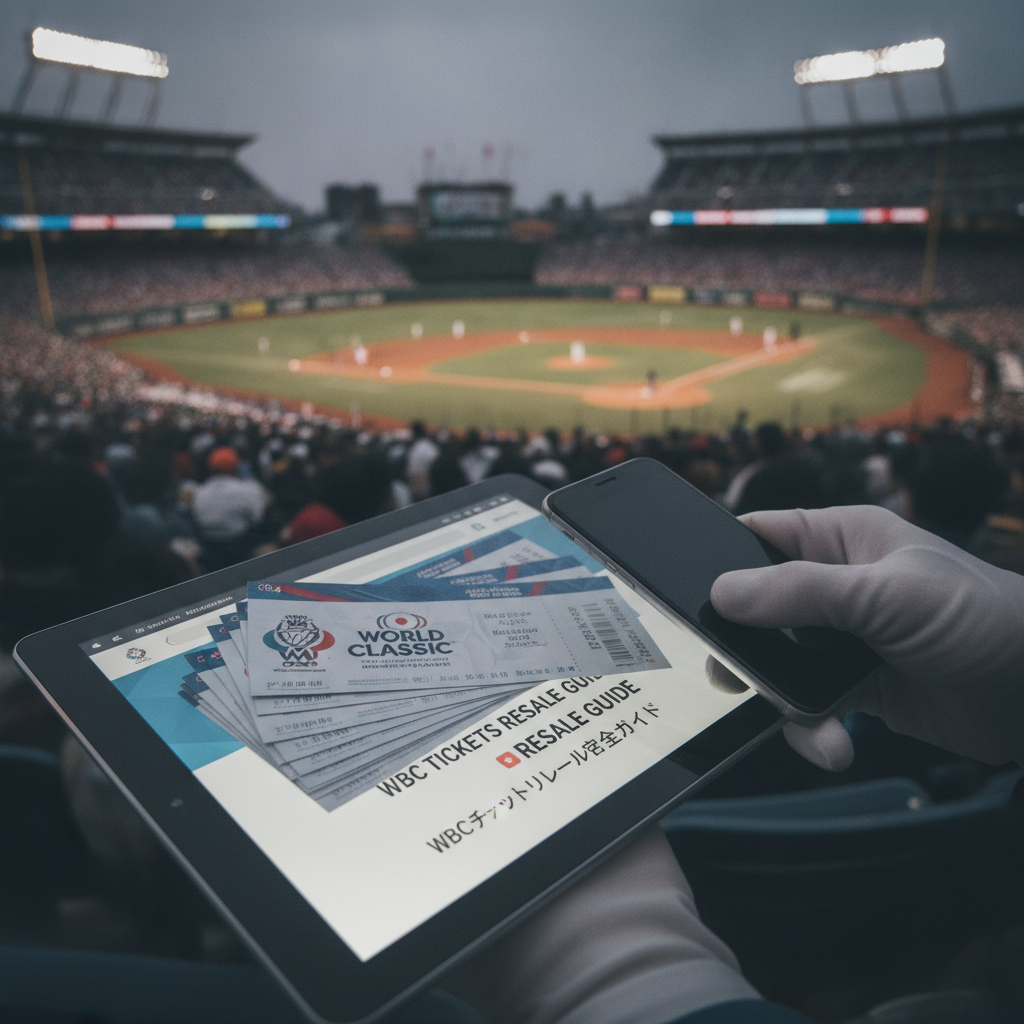 WBCチケットリセール完全ガイド!安全な入手から活用術まで