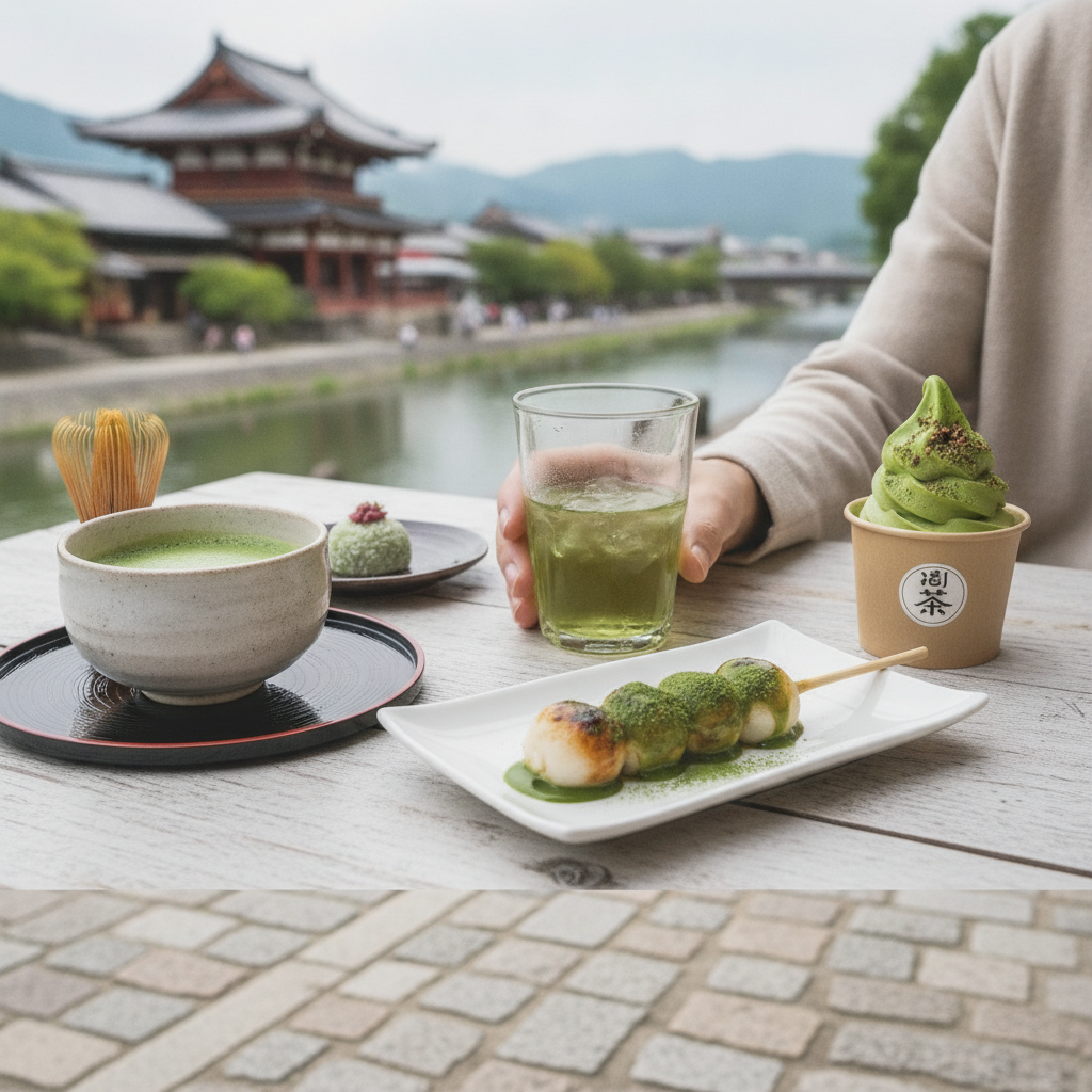 宇治 お茶 観光 散策 食べ歩き