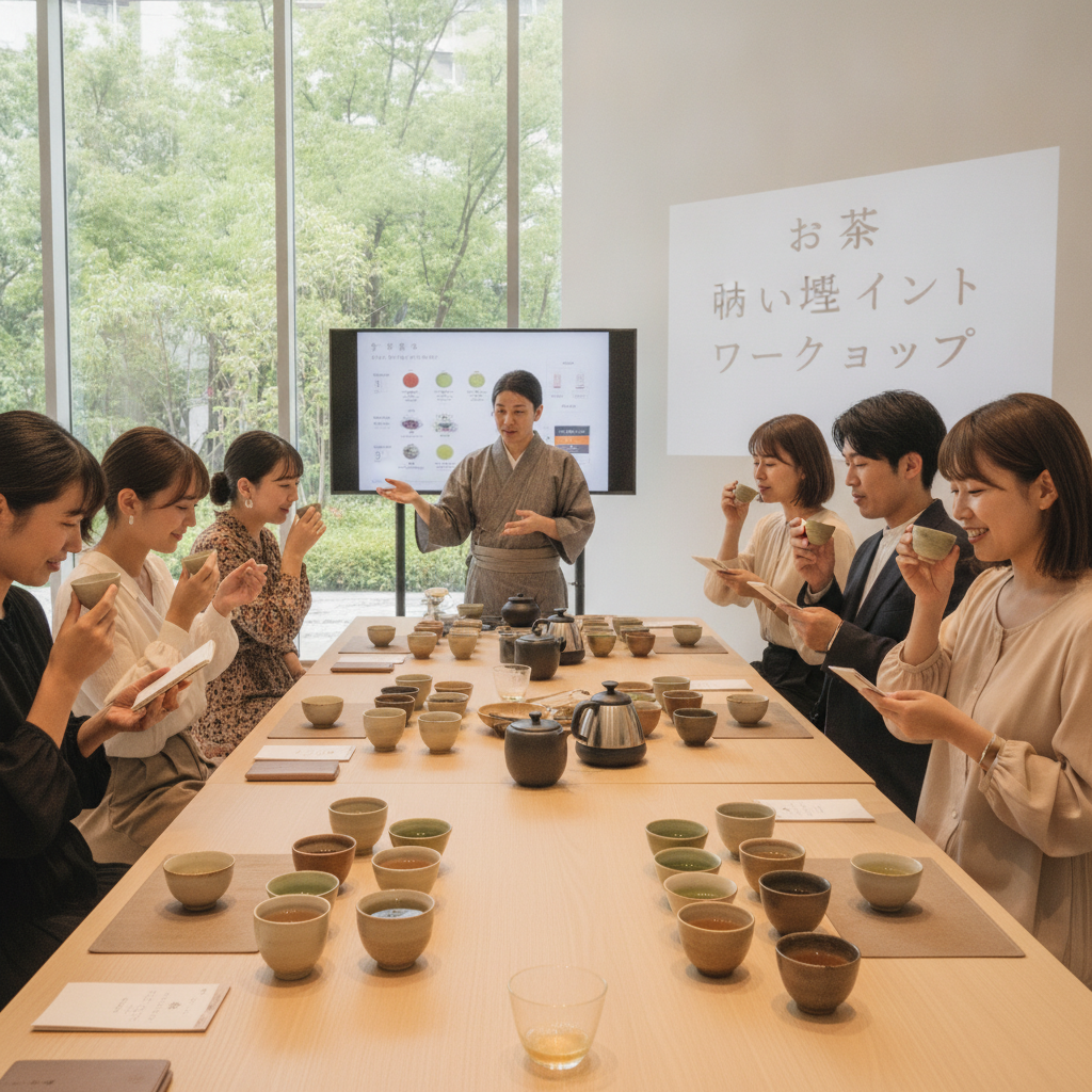 お茶 飲み比べ イベント ワークショップ完全攻略：日本茶文化の未来を共創する戦略的参加術
