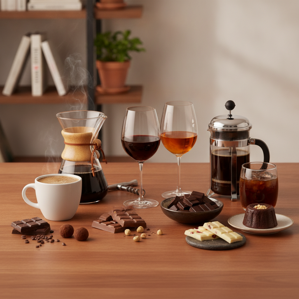 チョコレート ペアリング コーヒー ワイン おすすめ
