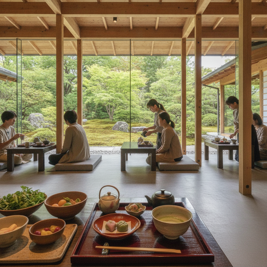 オーベルジュときと 茶房：多摩の食文化を五感で味わう贅沢空間