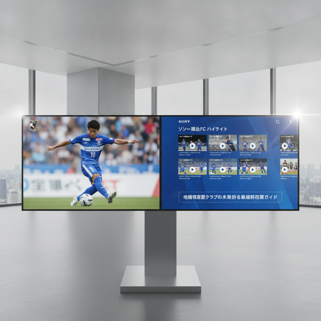 ソニー仙台FC ハイライト 動画 配信