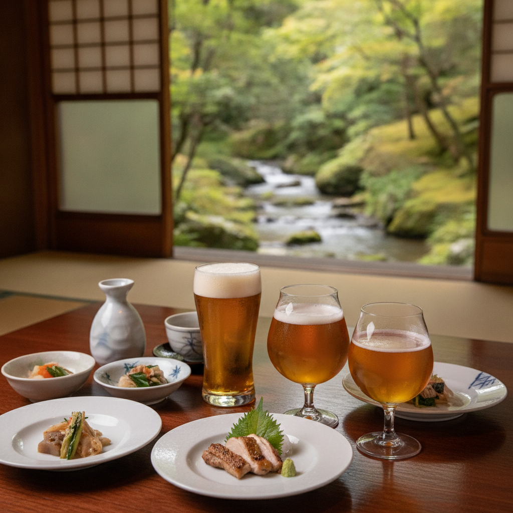 奥多摩クラフトビール完全ガイド:料亭が認める「水」の芸術とペアリングの極意