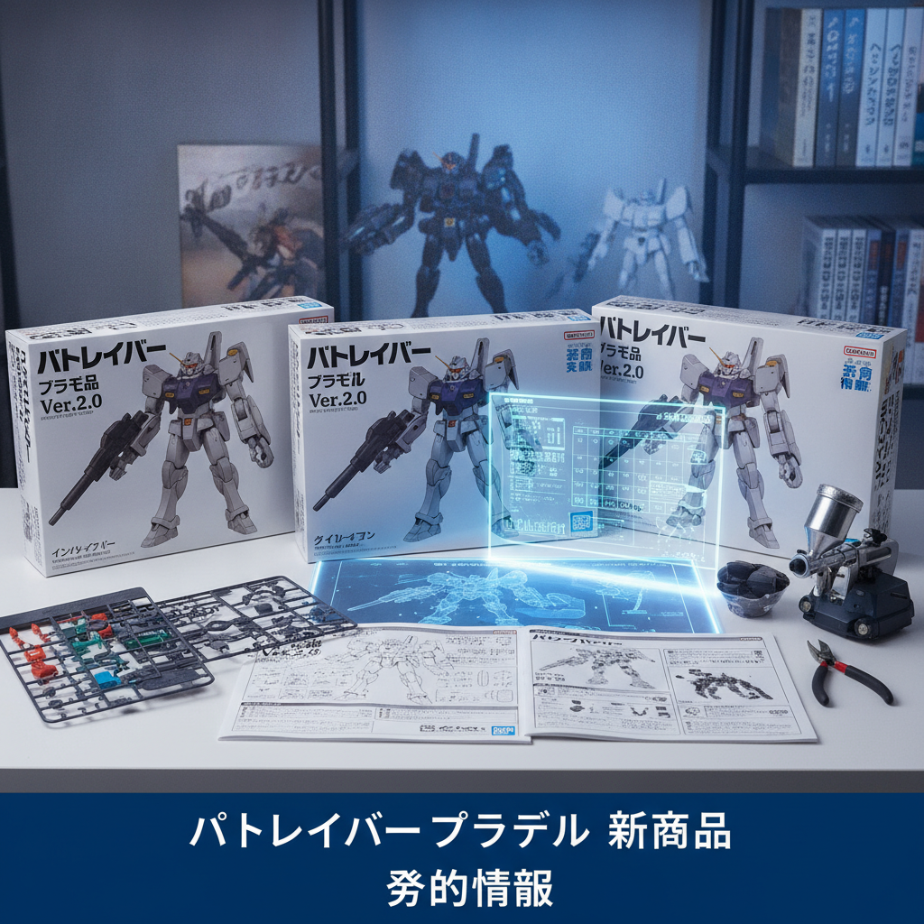 パトレイバー プラモデル 新商品 予約 情報