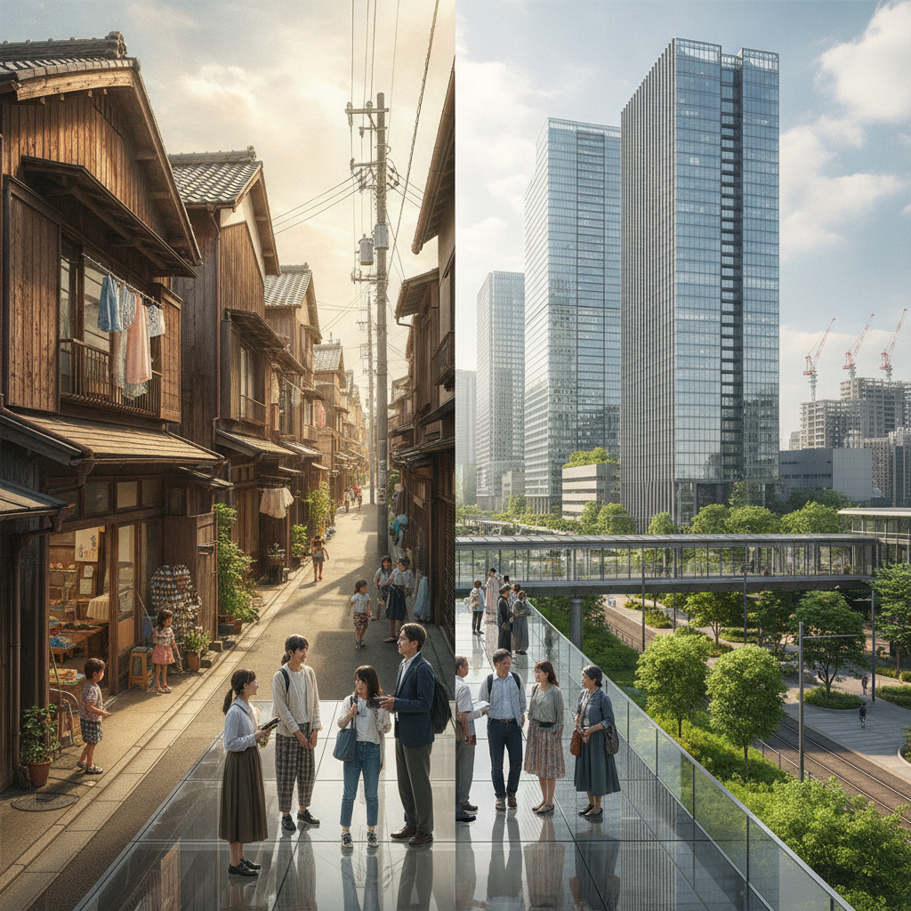 都市再開発の真実:住民が知るべきメリット・デメリットと未来への参画