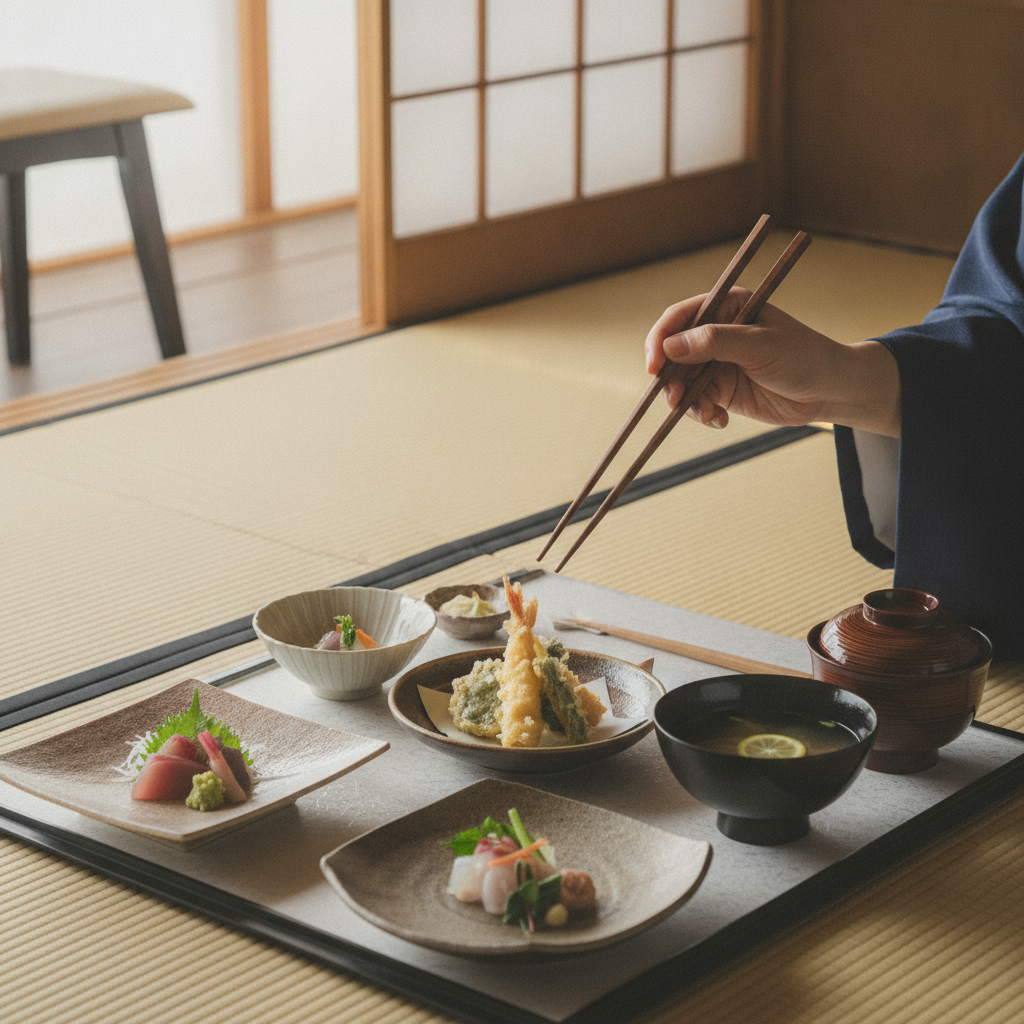 懐石料理 箸使い マナー
