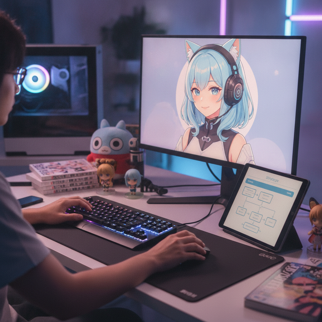 VTuber募集を「攻略」せよ！美少女ゲームファンが勝つ戦略