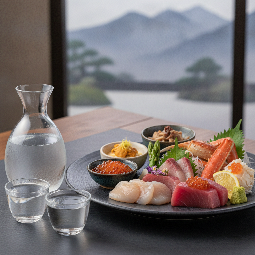 日本酒グルメ 日本酒 海鮮 ペアリング