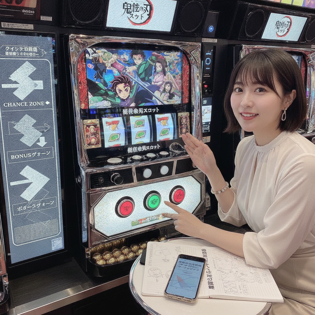 鬼滅の刃 スロット 打ち方