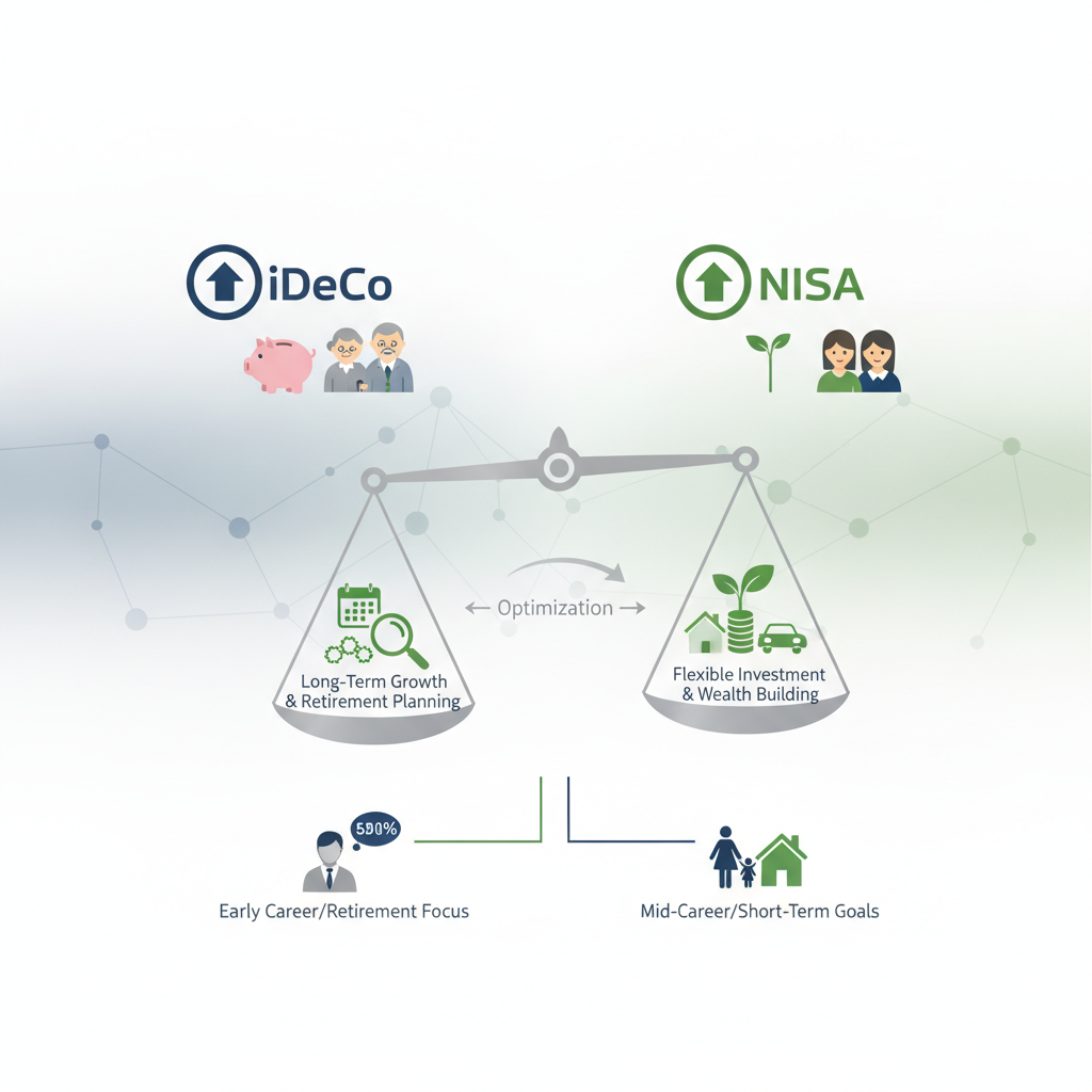 iDeCo NISA 併用 どっちを優先