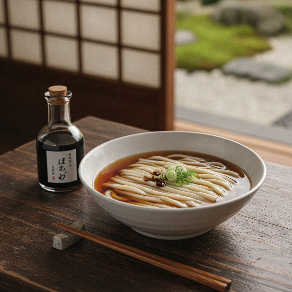 讃岐うどんの真髄：伝統醤油が引き出す究極の旨味と奥深い食体験