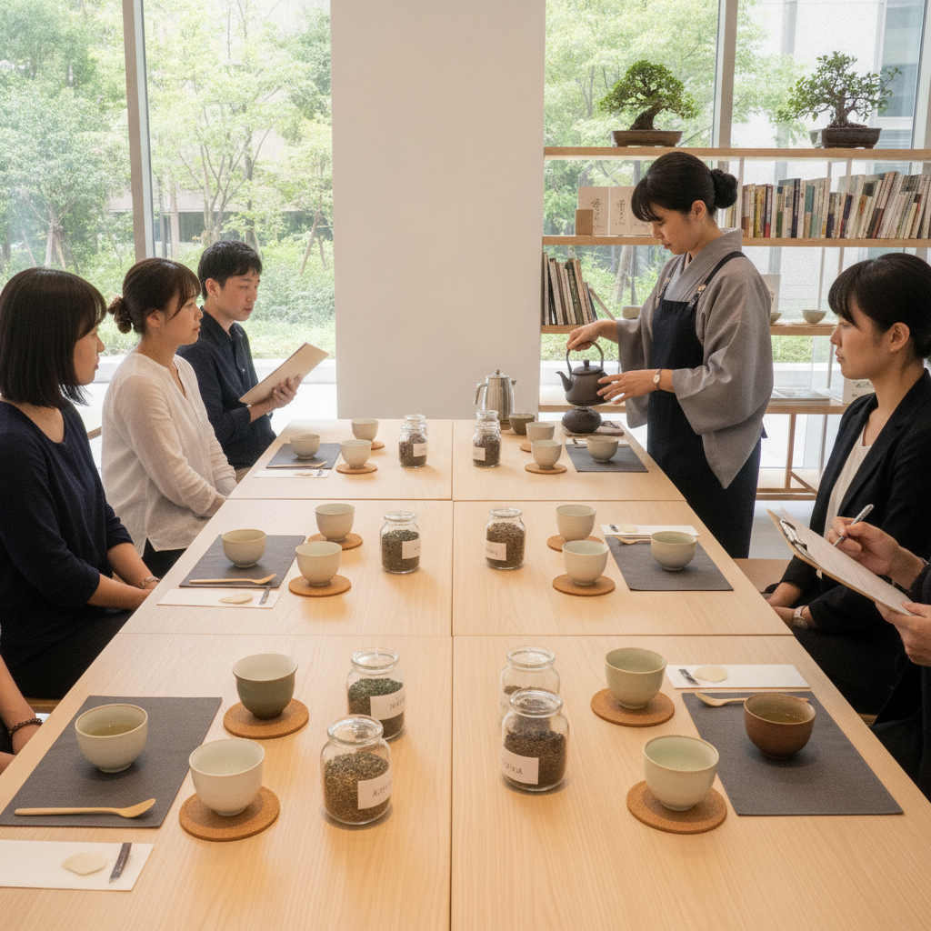 お茶 飲み比べ イベント ワークショップ