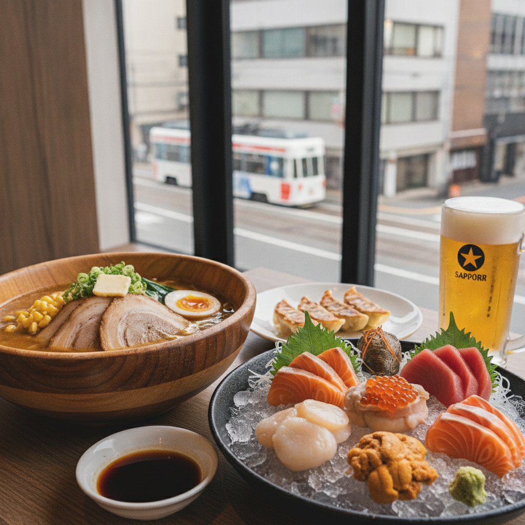 札幌グルメ完全攻略: 必食海鮮・ラーメンで学ぶ地域経済DX戦略