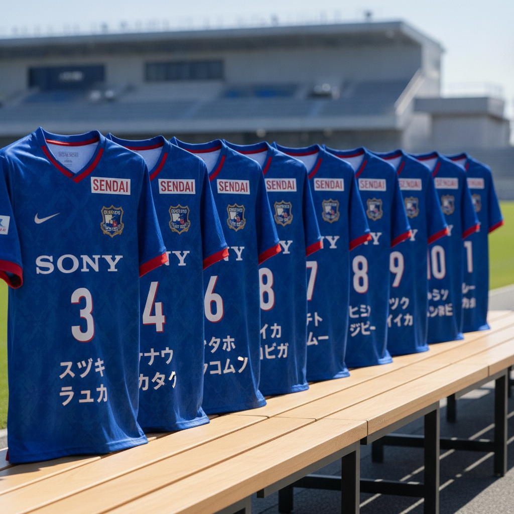 ソニー仙台FC 選手名鑑 背番号 一覧
