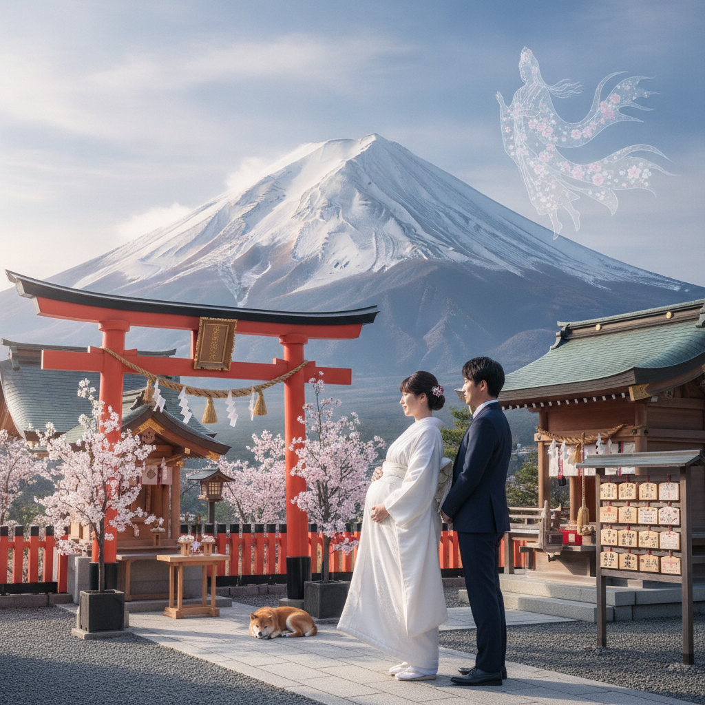 富士山信仰と安産祈願:戌の日に授かる木花開耶姫命の恵み