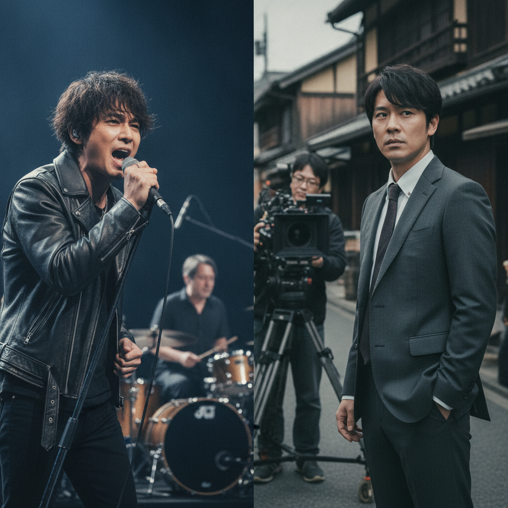 ロックバンド ボーカル 俳優 兼業 日本