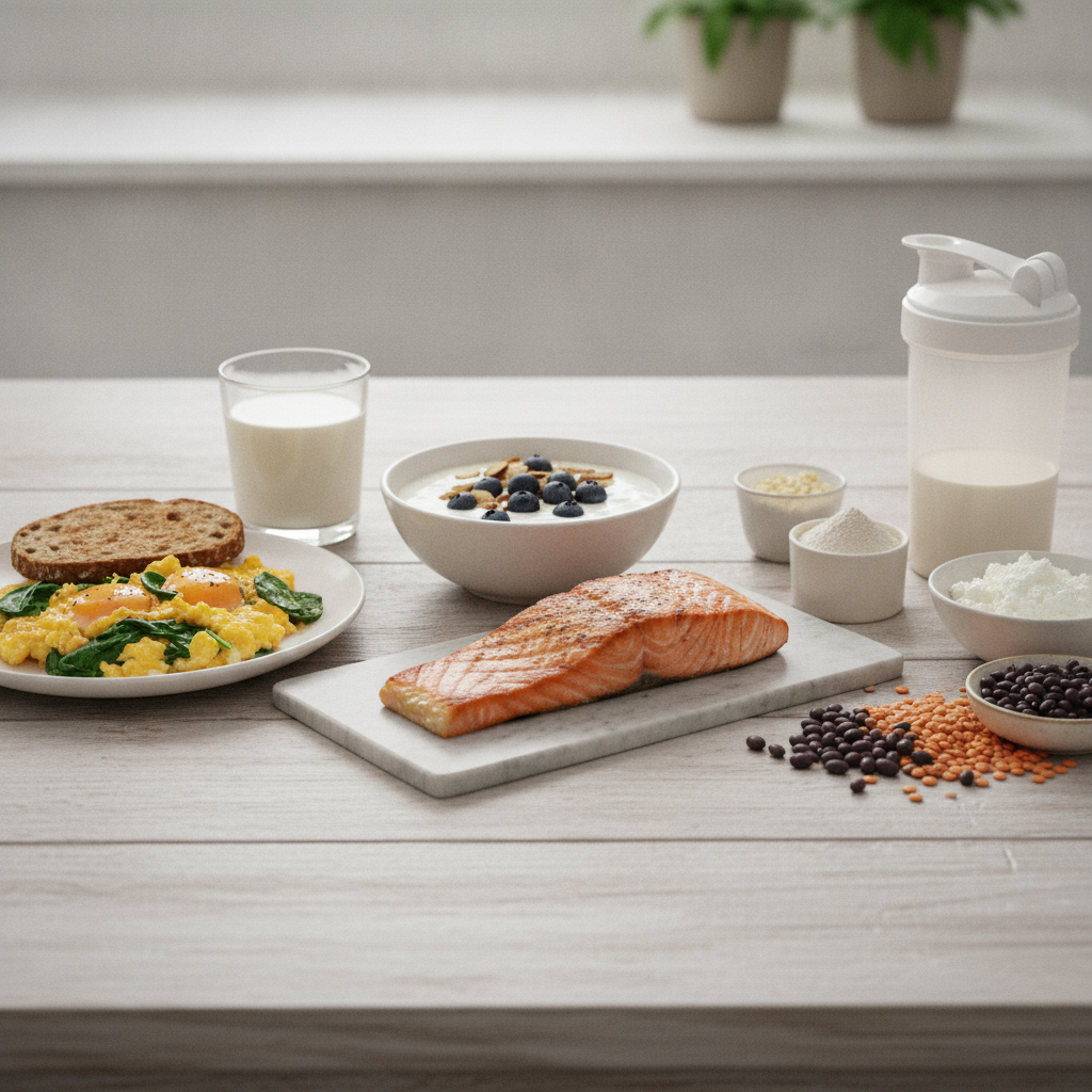 How much protein do you need after 50