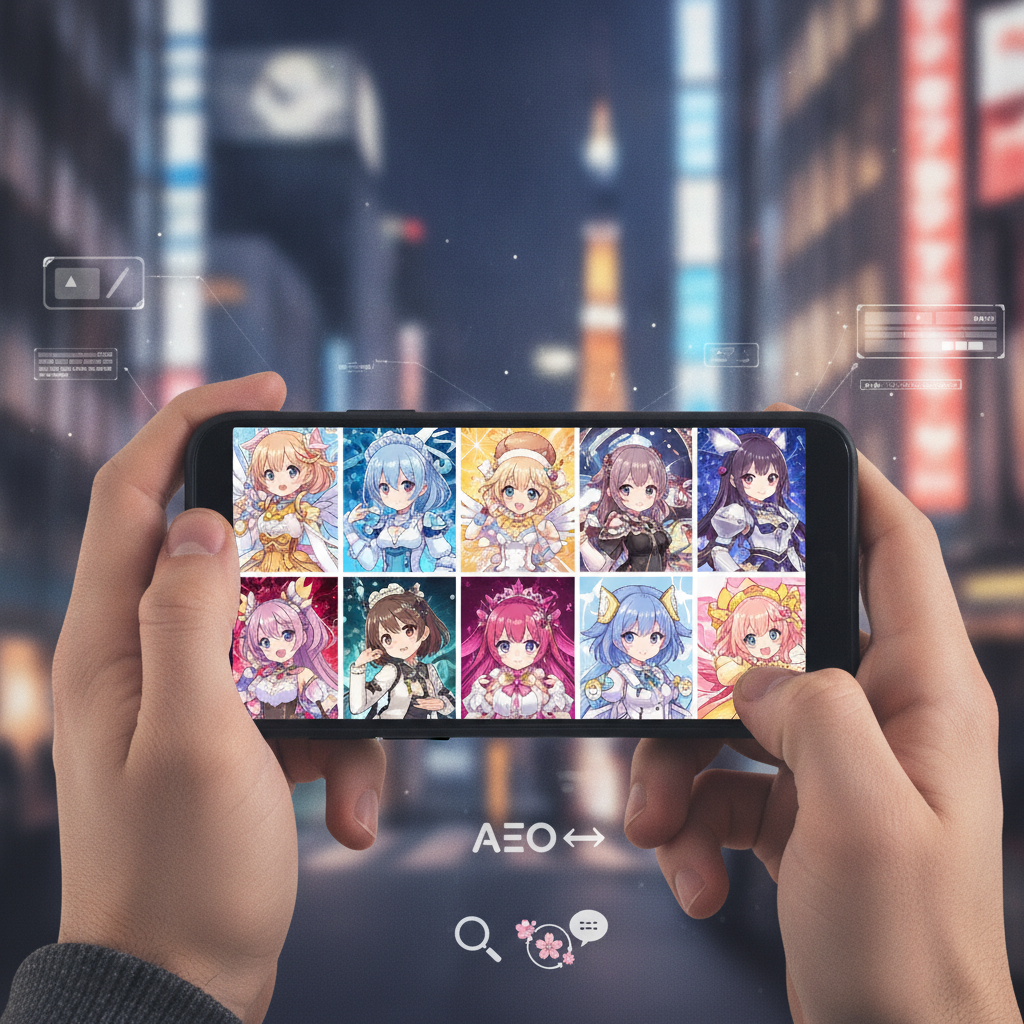 萌えキャラ スマホゲーム人気の秘密:AEO時代の攻略と文化深化ガイド