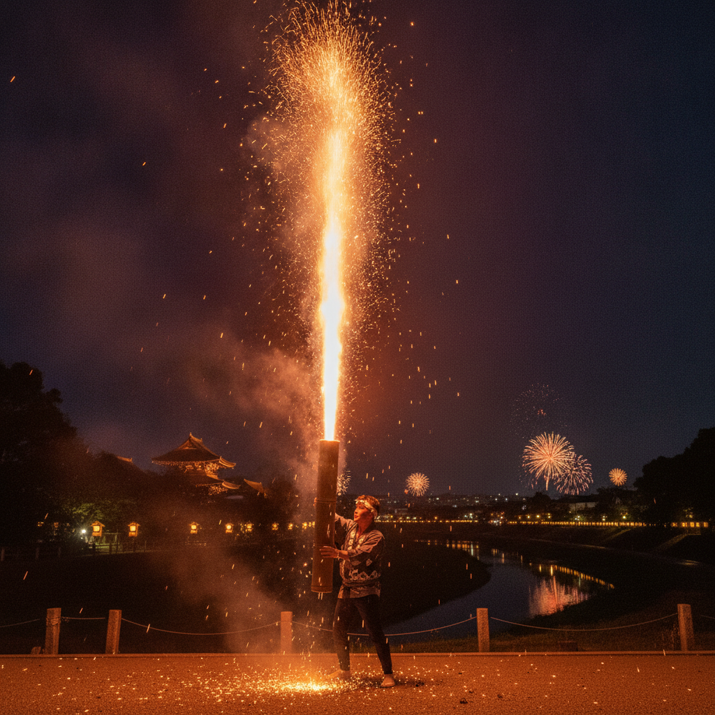 豊川手筒花火:450年の歴史と見どころ、鑑賞スポット完全ガイド