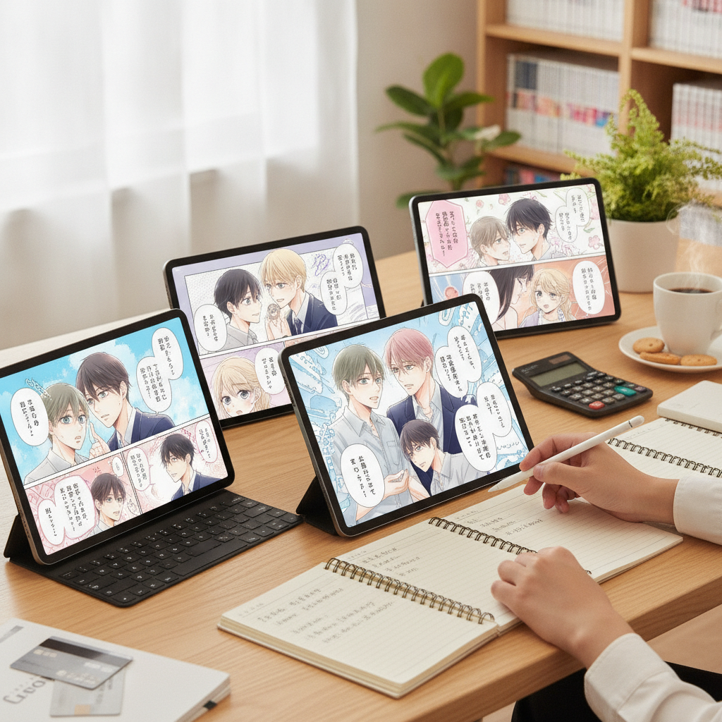 【ガチ検証】TL漫画サイト本音レビュー!料金比較で本当に得する選び方