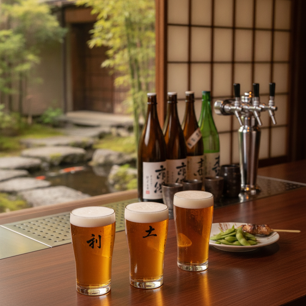 立川でクラフトビールが飲める店:料亭文化と融合する上質な体験ガイド