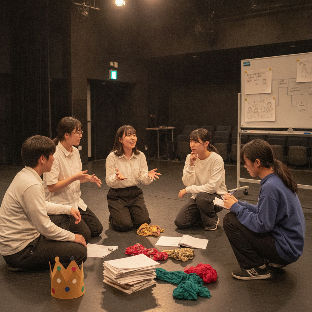 高校演劇で「強い学校」になる秘訣：共感と創造を育む稽古ノウハウ