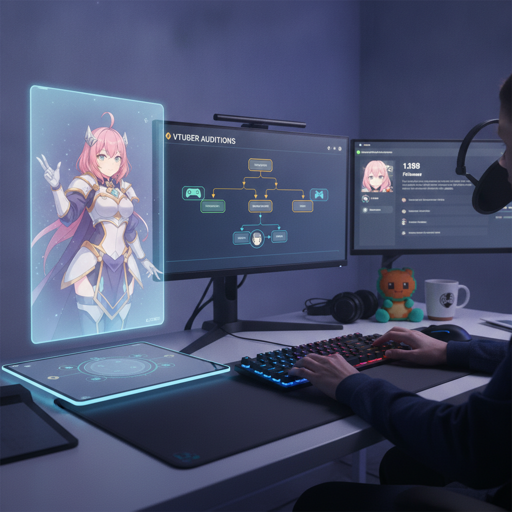 vtuber 募集