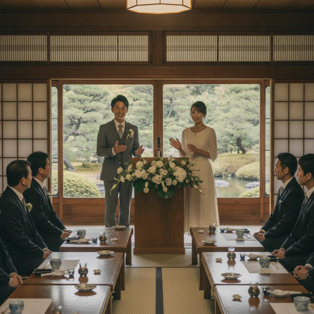結婚披露宴 スピーチ マナー