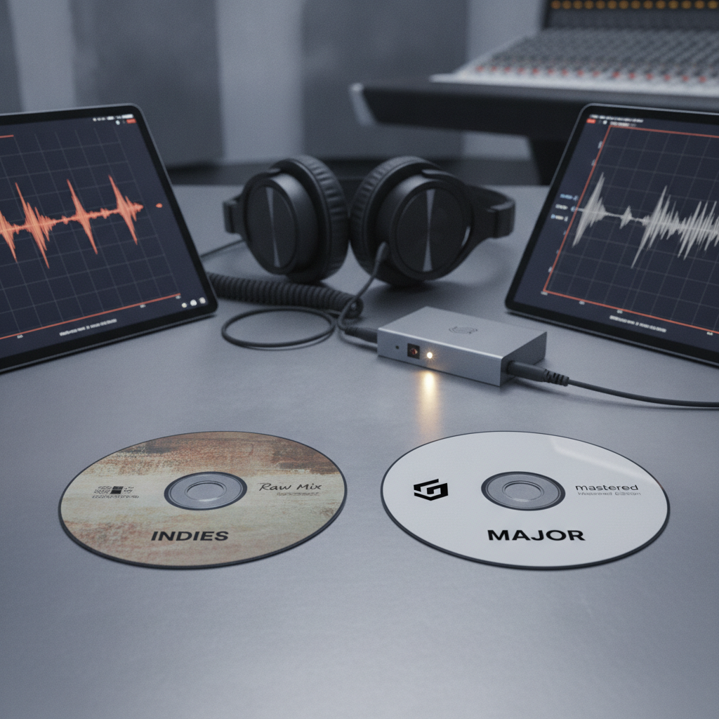 インディーズ CD メジャー 音質 違い