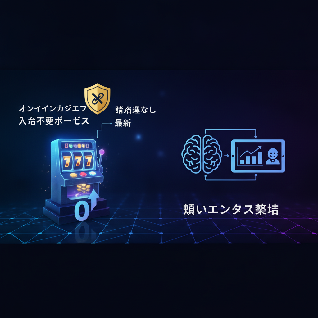 オンラインカジノ 入金不要ボーナス 賭け条件 なし 最新