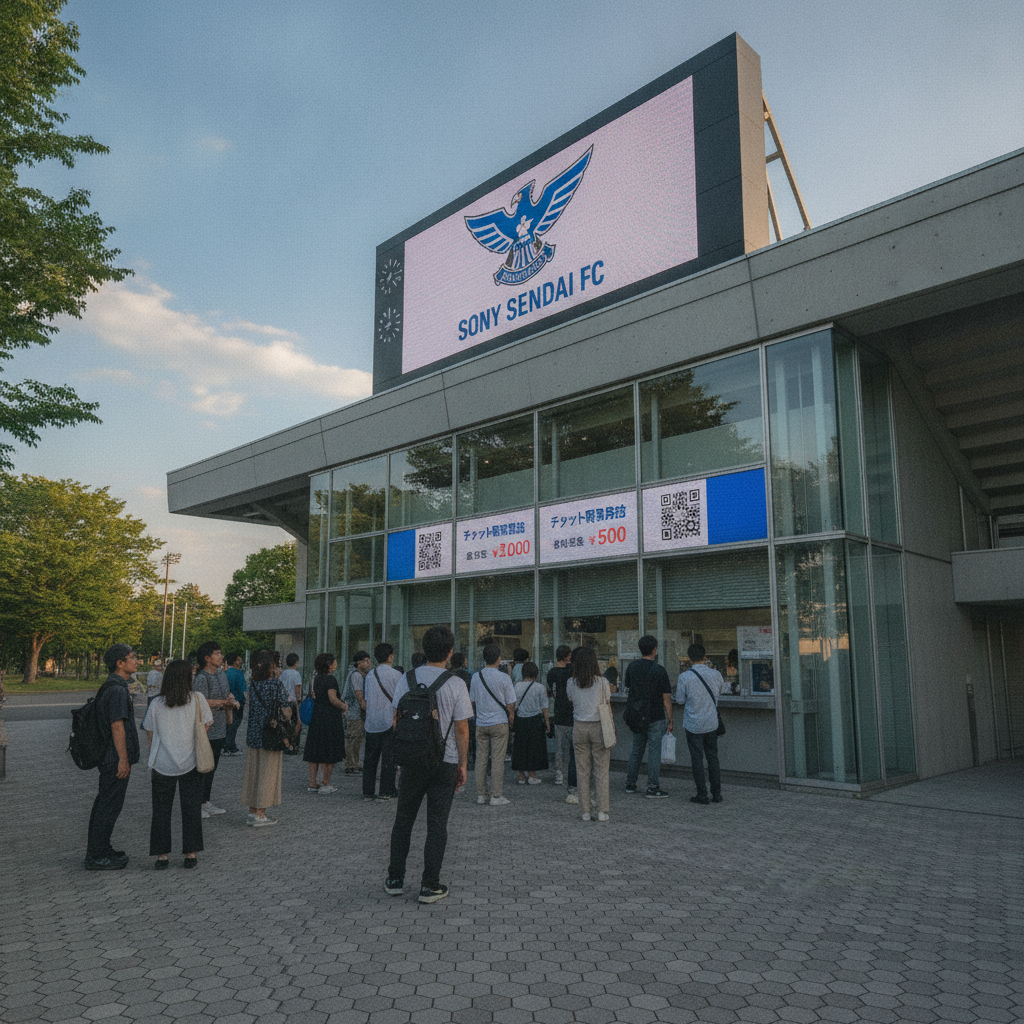 ソニー仙台FC チケット 購入方法 料金