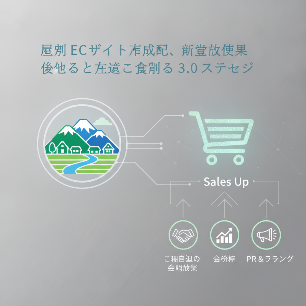地方ECサイト 制作 売上 アップ 施策