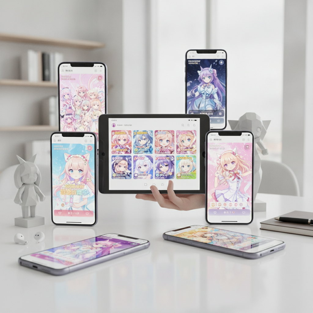 萌えキャラ スマホゲーム 人気