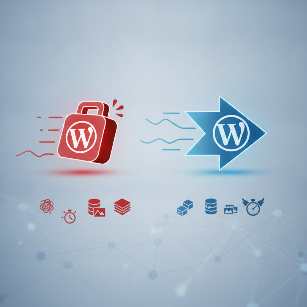 WordPress 重い 原因 高速化 方法