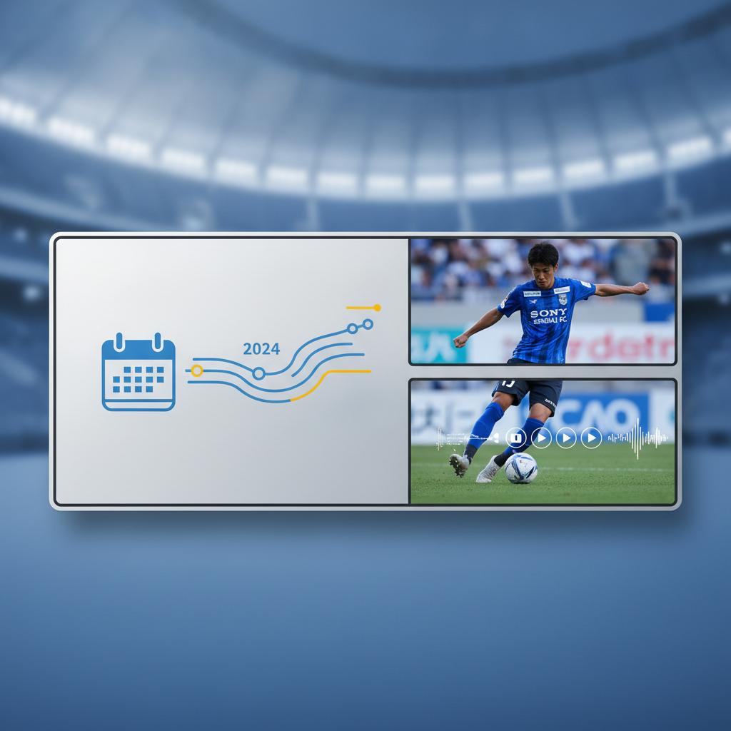 ソニー仙台FC 試合日程 結果 ハイライト 動画