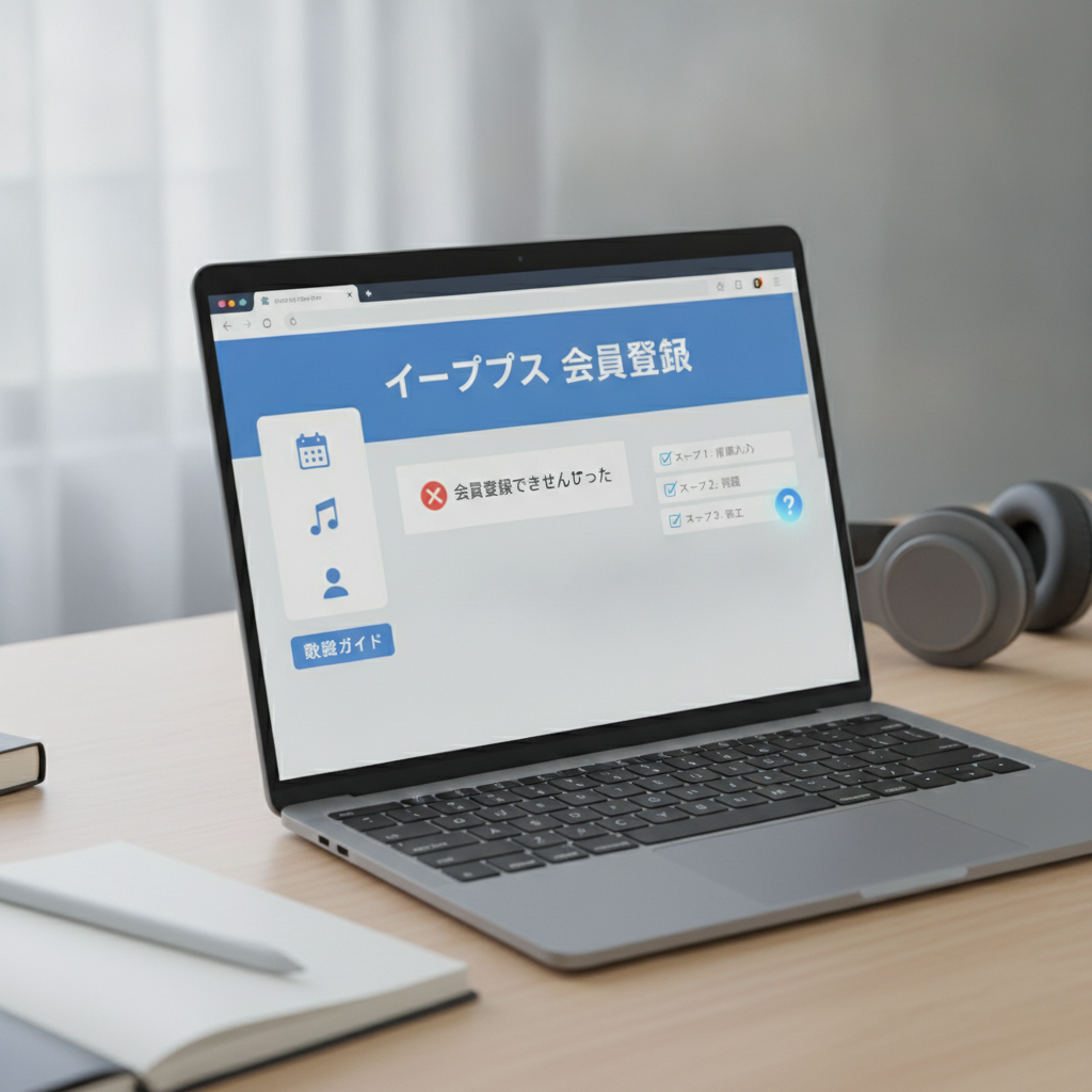 イープラス 会員登録 できない